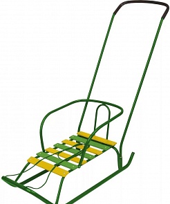 Санки детские Ветерок 2 (Ника, В2 ЗЕЛЕНЫЙsim)